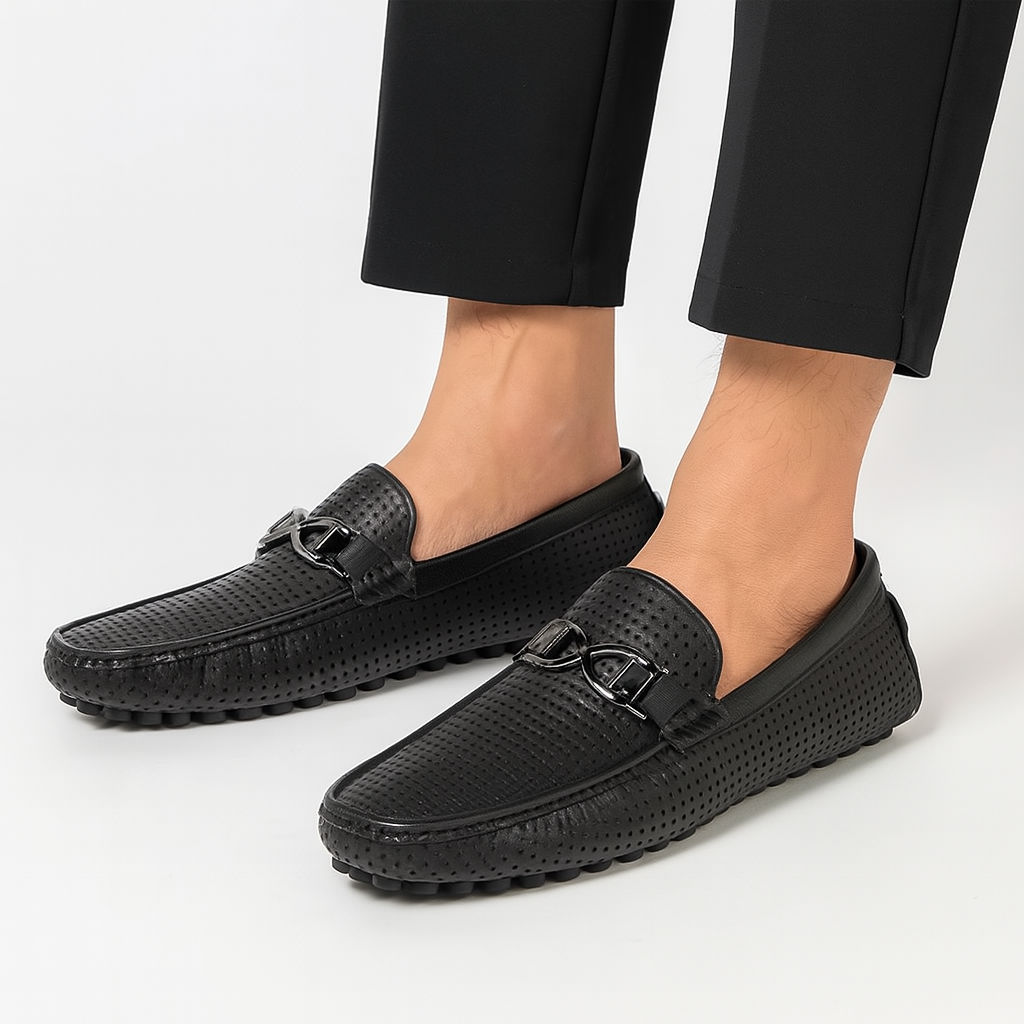 Luxeoutfit | Classic Leather Dress Loafers