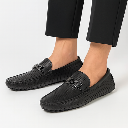 Luxeoutfit | Classic Leather Dress Loafers