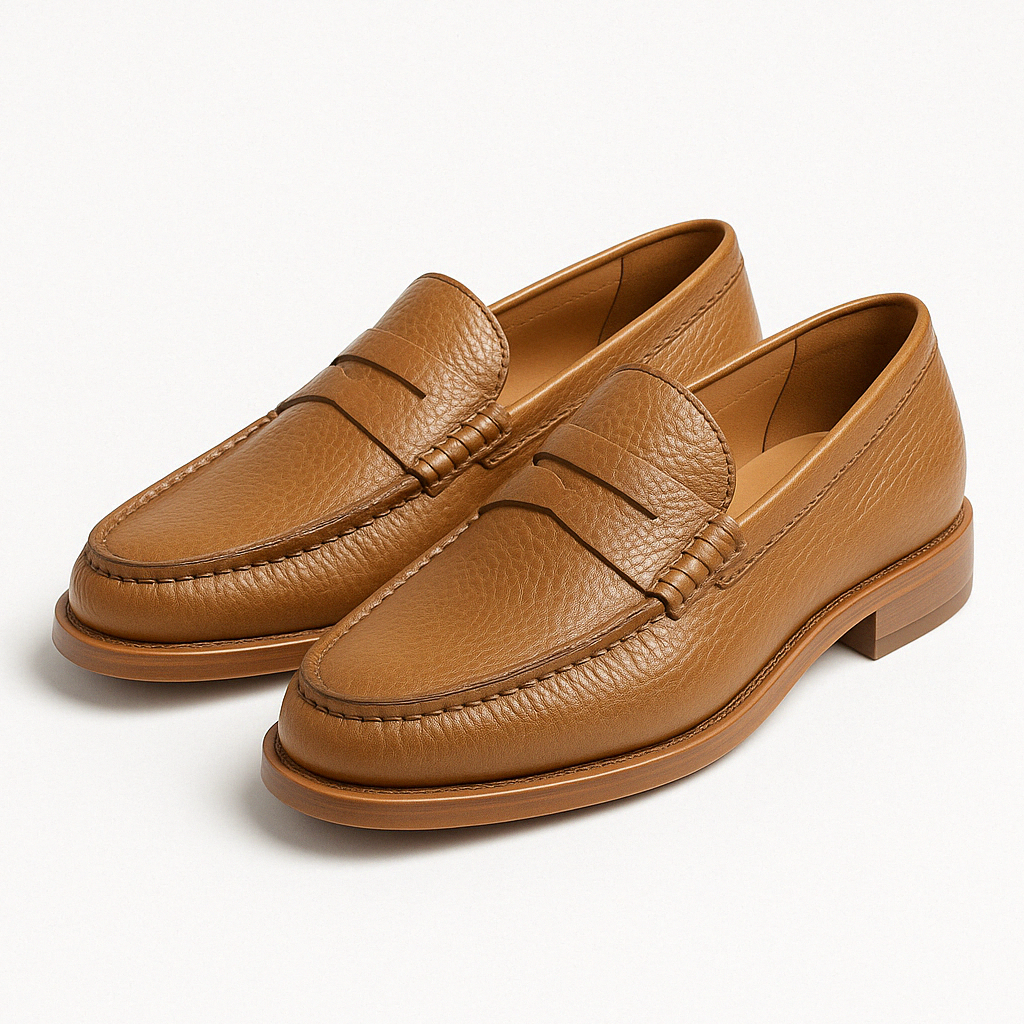 Luxeoutfit | Elegant Smooth Leather Loafers