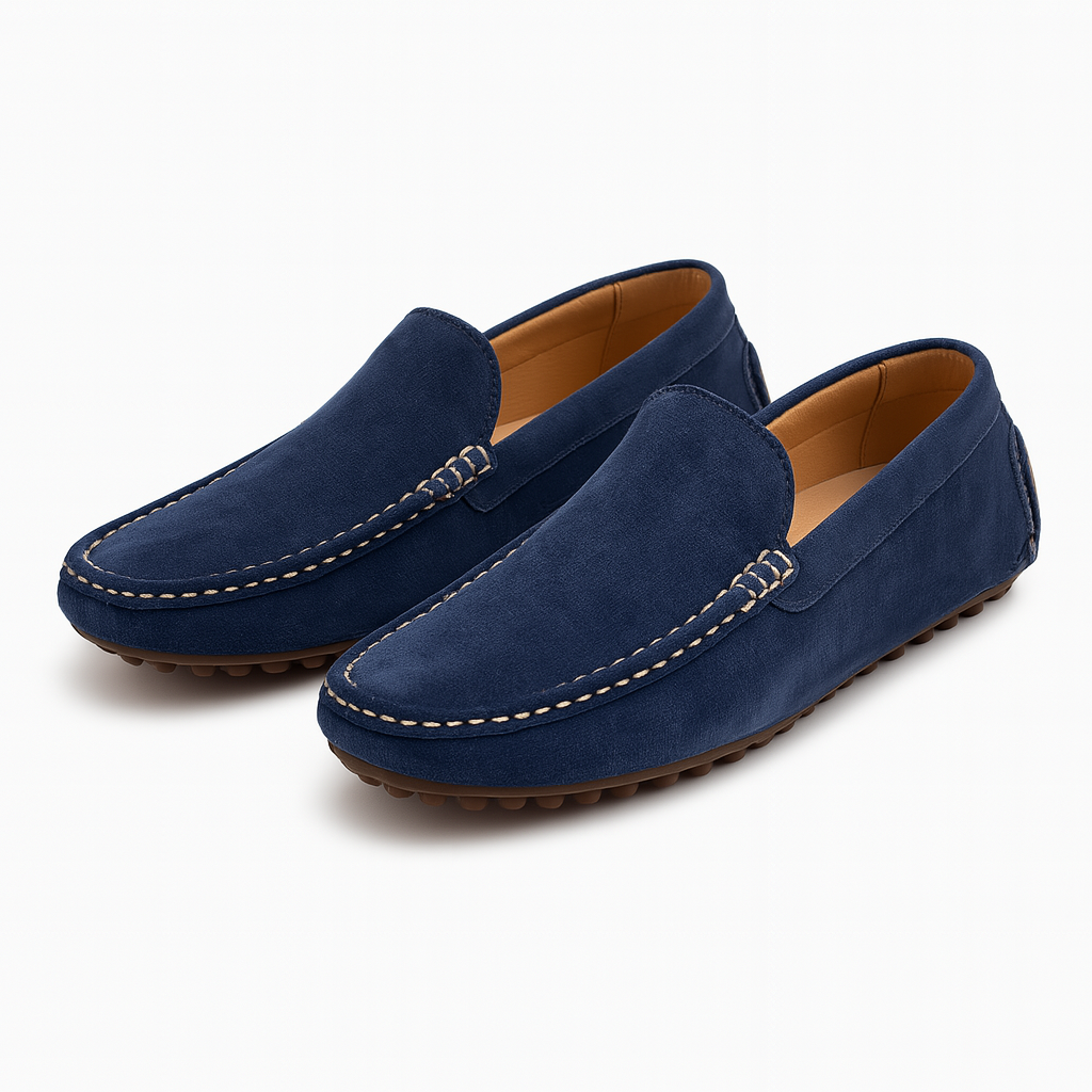 Luxeoutfit | Francesco Suede Leather Loafers