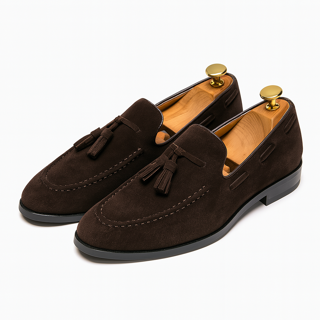Luxeoutfit | Full-Grain Leather Penny Loafers