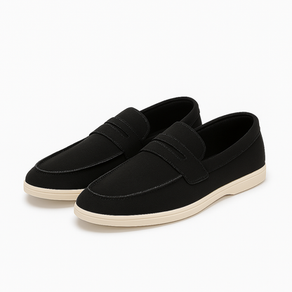 Luxeoutfit | Hand-Stitched Suede Loafers