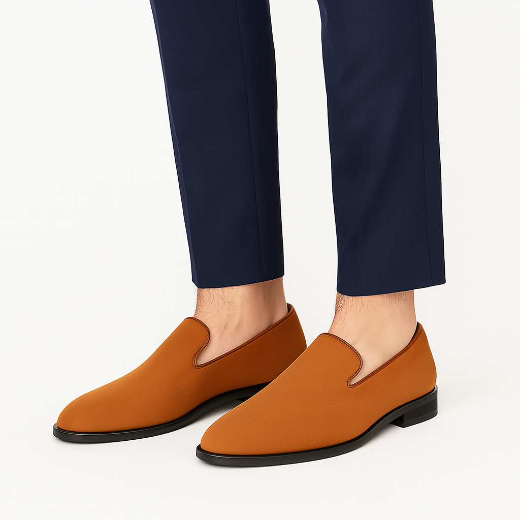 Luxeoutfit | Italian Faux Suede Loafers