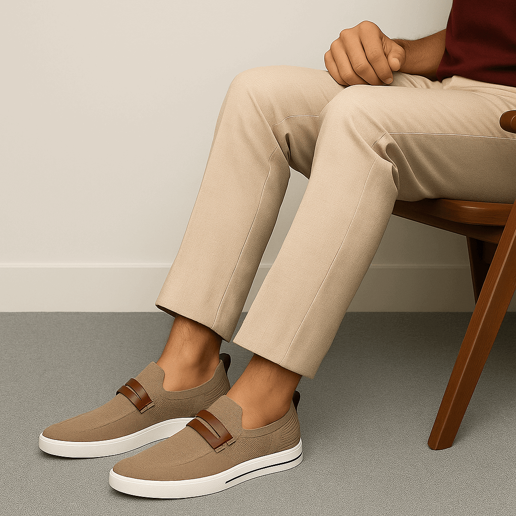 Luxeoutfit | Lightweight Mesh Slip-On Loafers