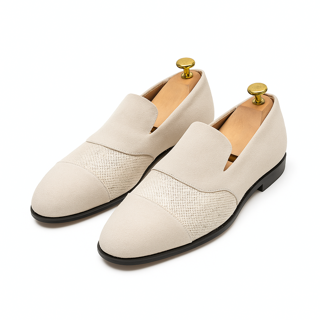 Luxeoutfit | Matte Frosted Slip-On Loafers