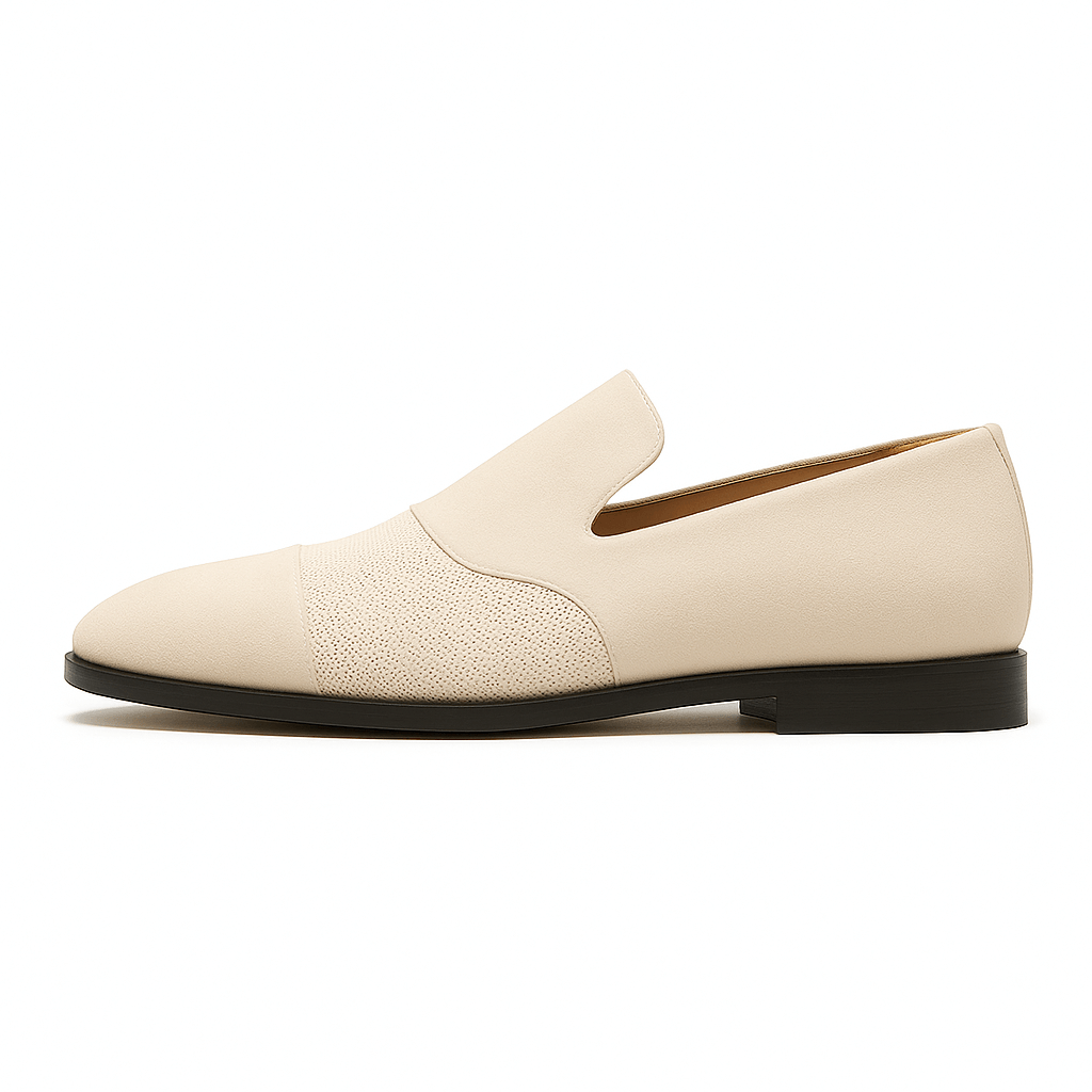 Luxeoutfit | Matte Frosted Slip-On Loafers