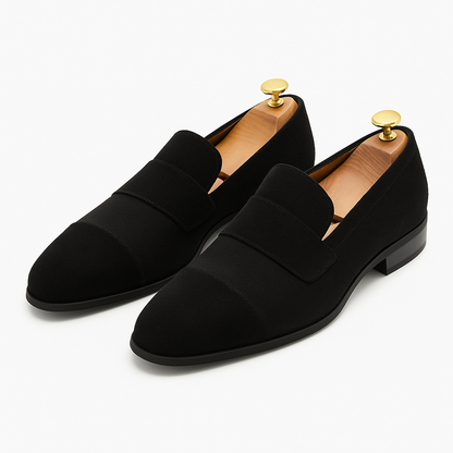Luxeoutfit | Matte Frosted Slip-On Loafers