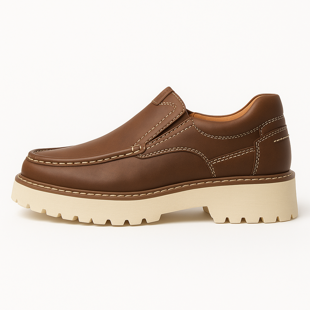 Luxeoutfit | Orthopedic Leather Support Loafers