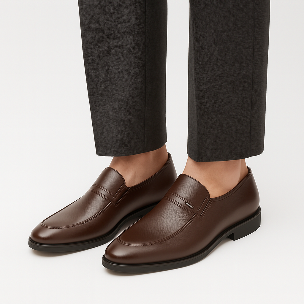 Luxeoutfit | Polished Slip-On Dress Shoes