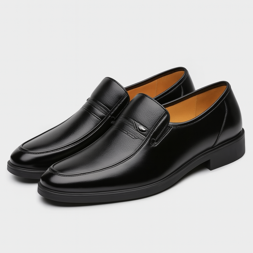 Luxeoutfit | Polished Slip-On Dress Shoes