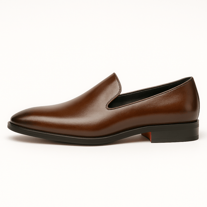 Luxeoutfit | Red Sole Leather Loafers
