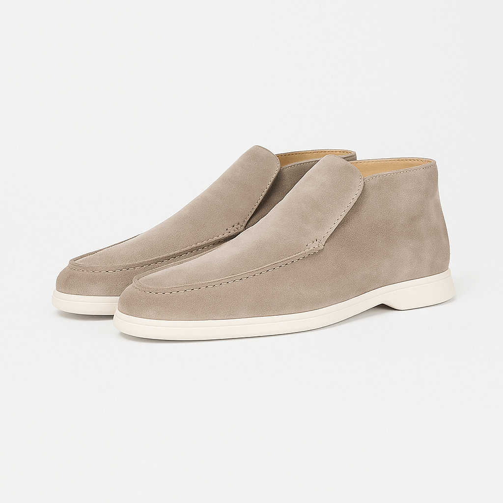 Luxeoutfit | Refined Suede Slip-On Loafers