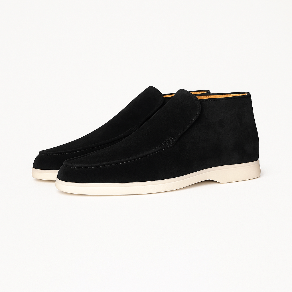 Luxeoutfit | Refined Suede Slip-On Loafers
