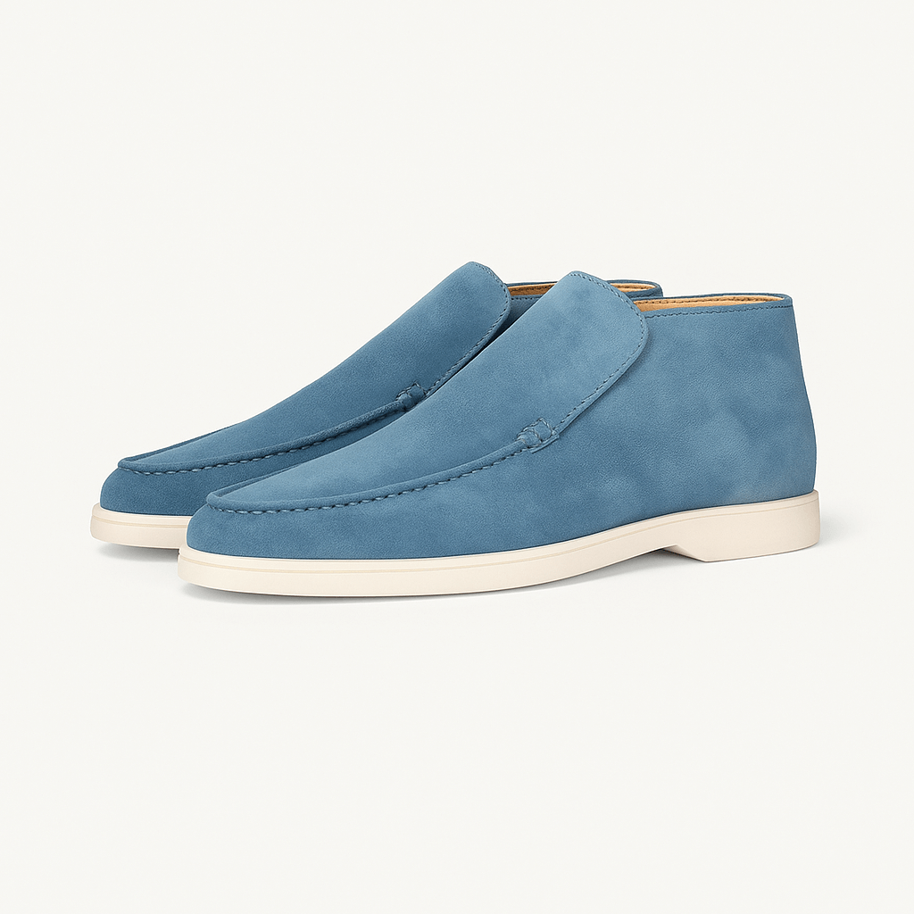 Luxeoutfit | Refined Suede Slip-On Loafers