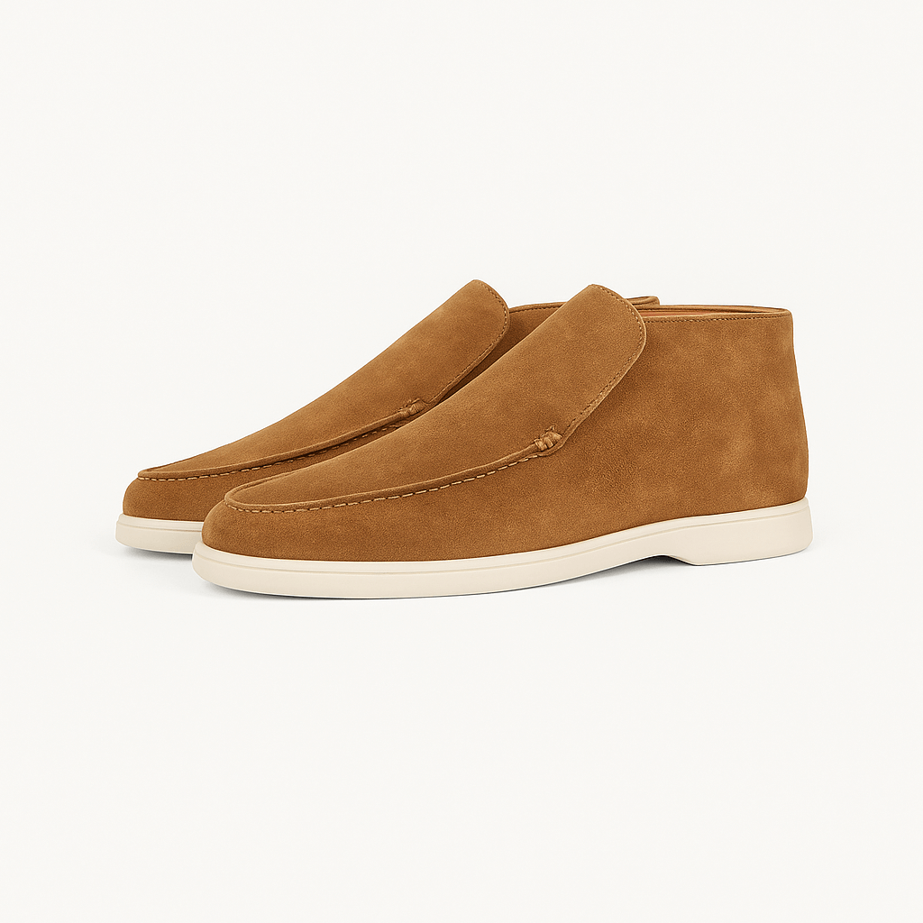 Luxeoutfit | Refined Suede Slip-On Loafers