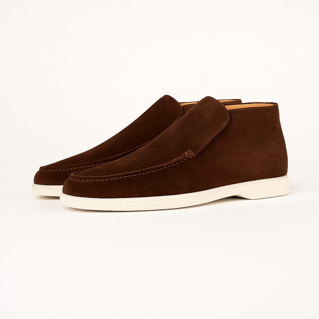 Luxeoutfit | Refined Suede Slip-On Loafers