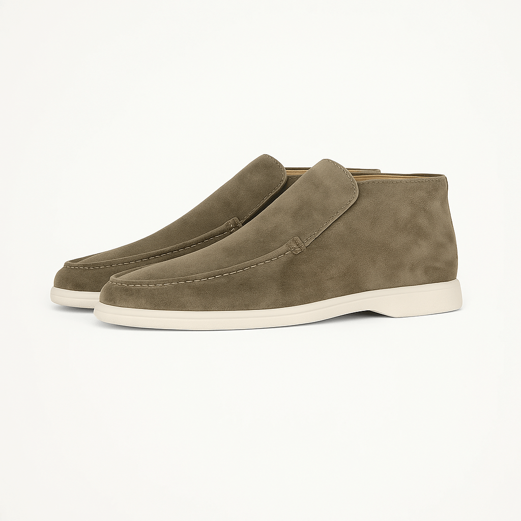 Luxeoutfit | Refined Suede Slip-On Loafers