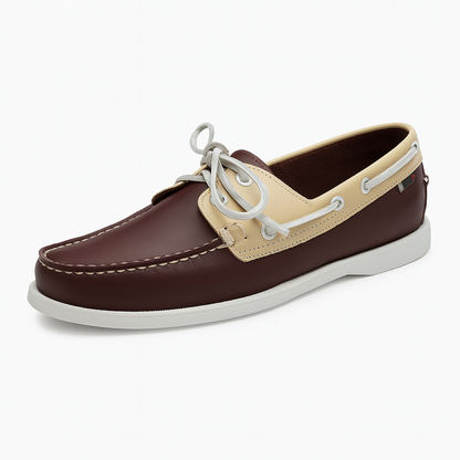 Luxeoutfit | Retro Finish Leather Loafers