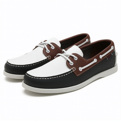 Luxeoutfit | Retro Finish Leather Loafers