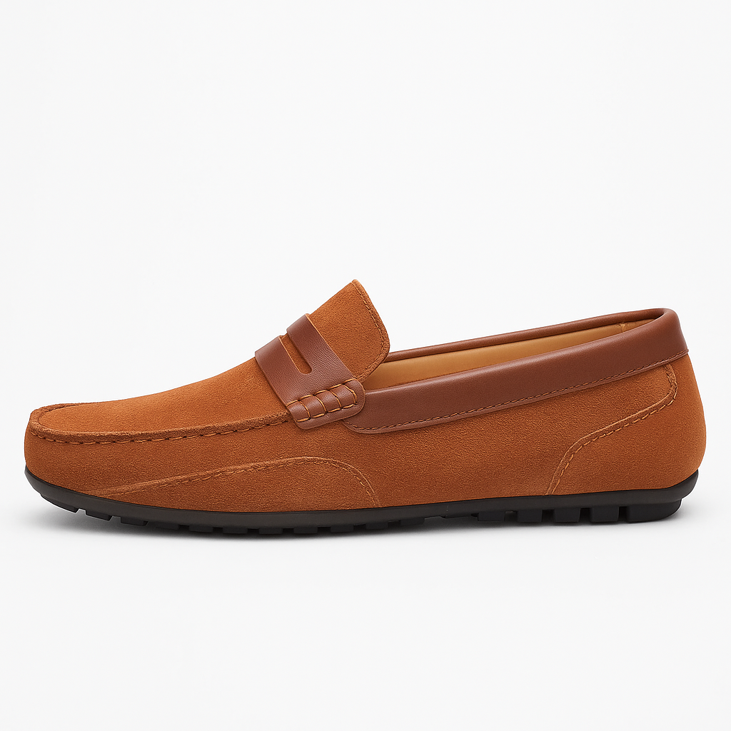 Luxeoutfit | Rico Suede Leather Loafers