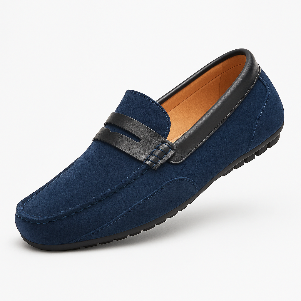 Luxeoutfit | Rico Suede Leather Loafers