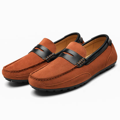 Luxeoutfit | Rico Suede Leather Loafers
