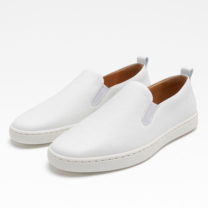 Luxeoutfit | Striped Stitch Casual Slip-On Loafers