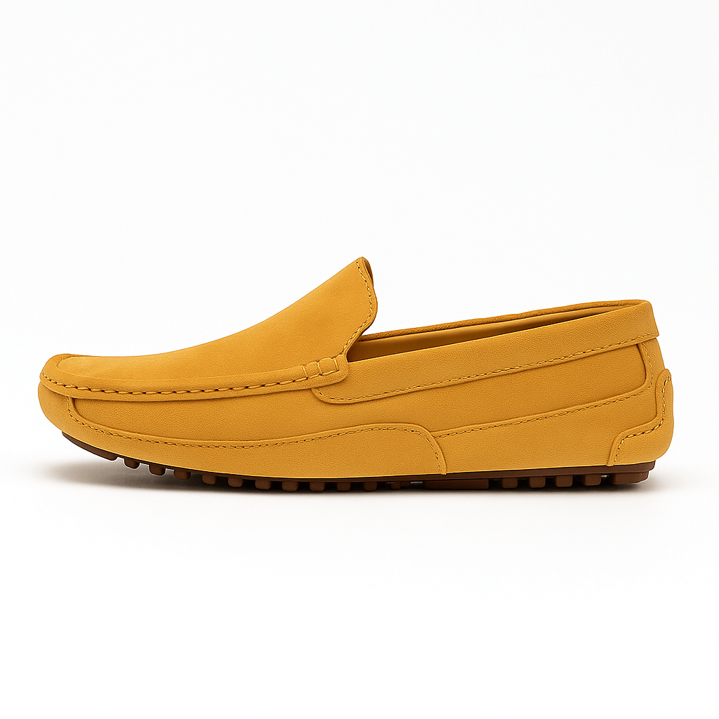 Luxeoutfit | Suede Grip-Comfort Driving Loafers