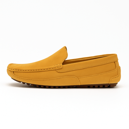 Luxeoutfit | Suede Grip-Comfort Driving Loafers