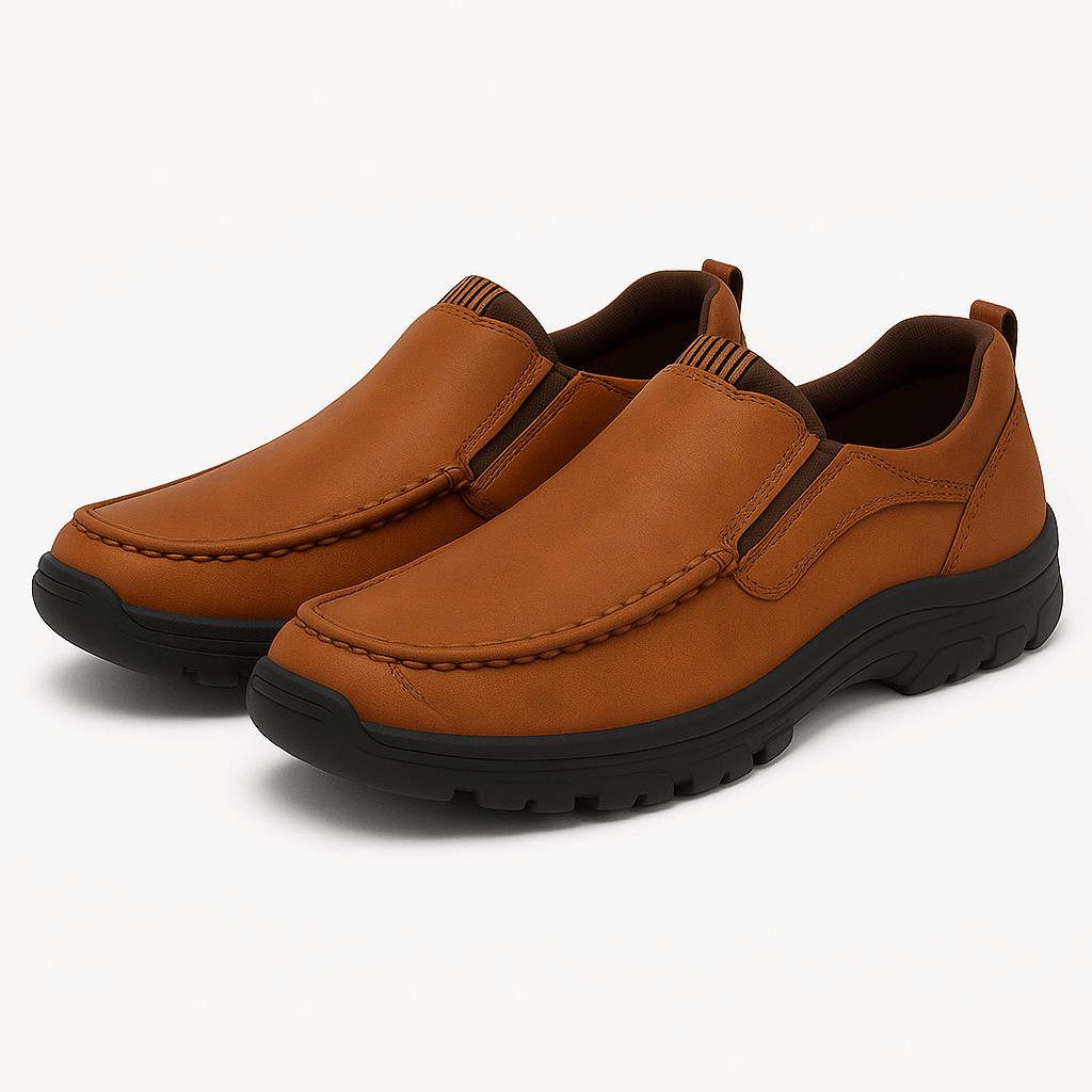 Luxeoutfit | Suede Mesh Slip-On Loafers