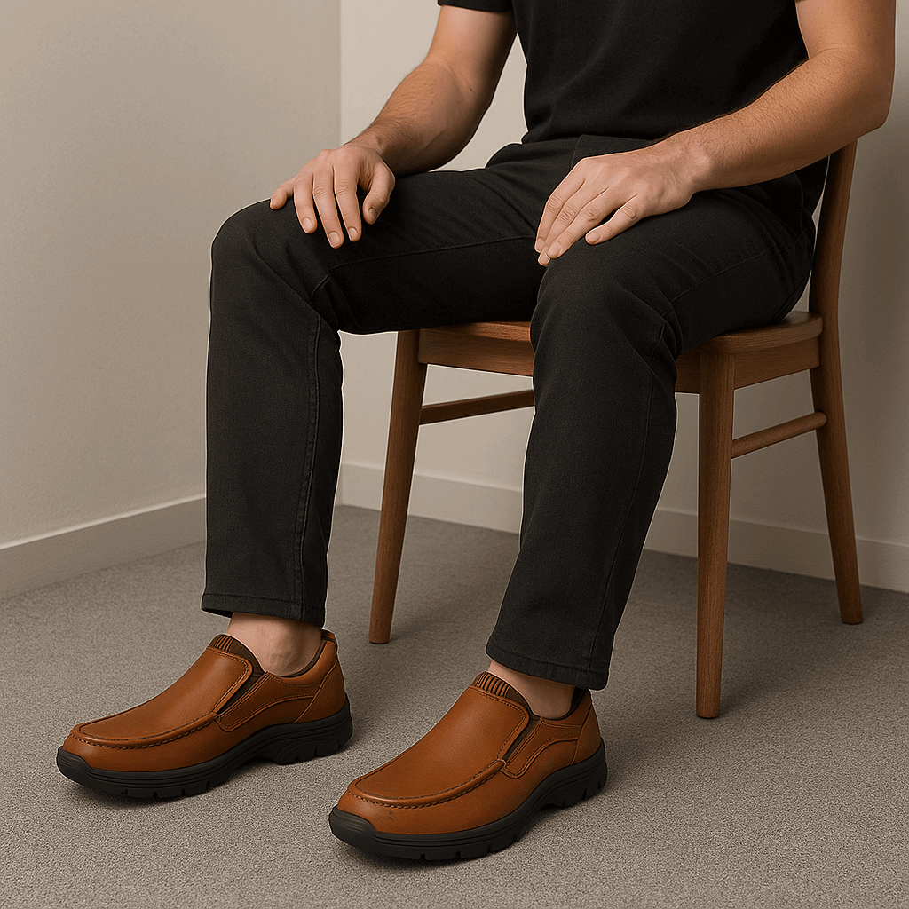 Luxeoutfit | Suede Mesh Slip-On Loafers