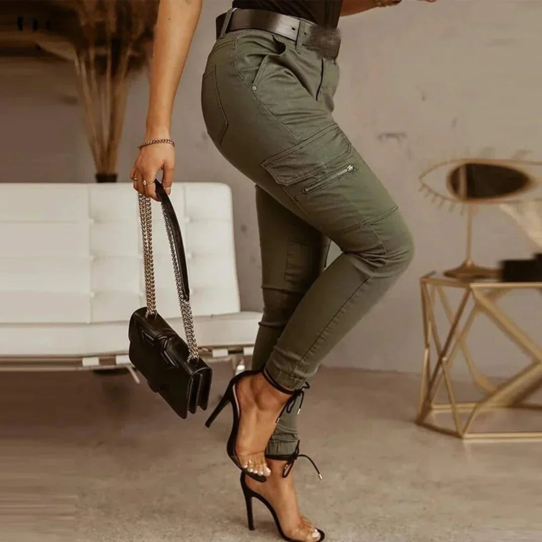 Amelia® | Ankle-Tied Cargo Pants For Women
