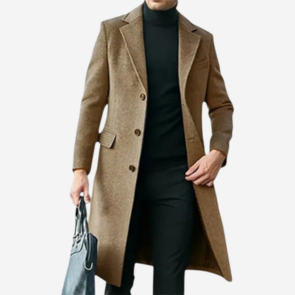 J&R | Full-Length Wool Overcoat