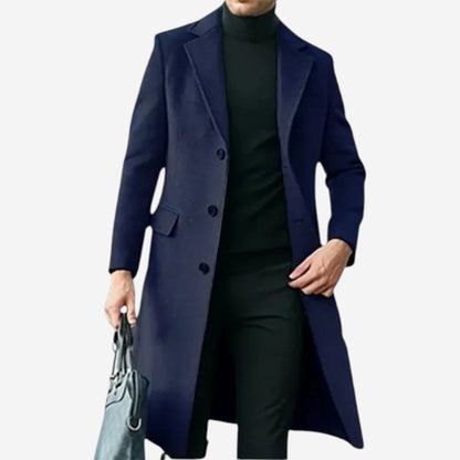 J&R | Full-Length Wool Overcoat