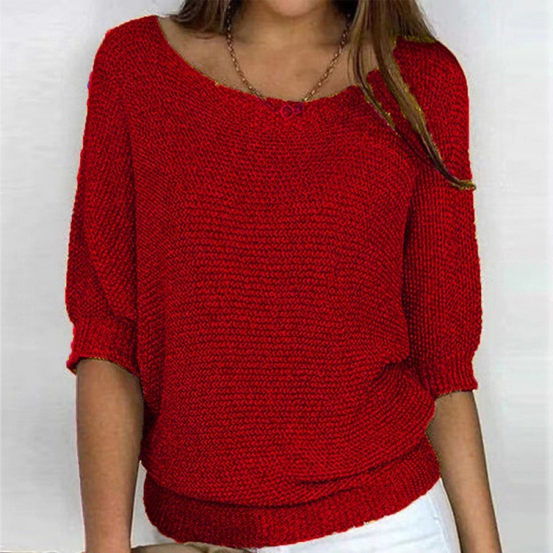 Maxime | Relaxed Ribbed Knit Lounge Top