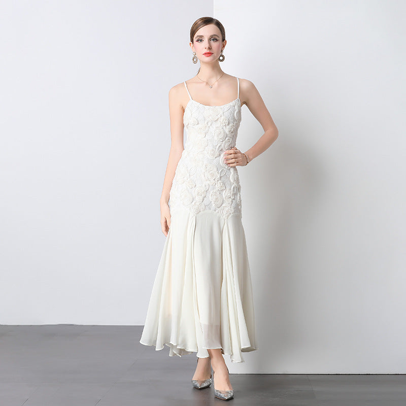 Marta® | Women'S Evening Dress With Elegant Lace Top And Flowing Skirt