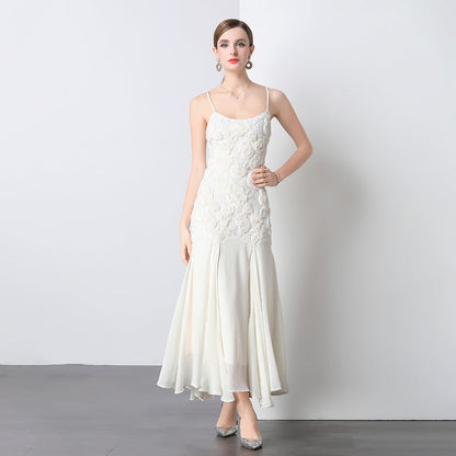 Marta® | Women'S Evening Dress With Elegant Lace Top And Flowing Skirt