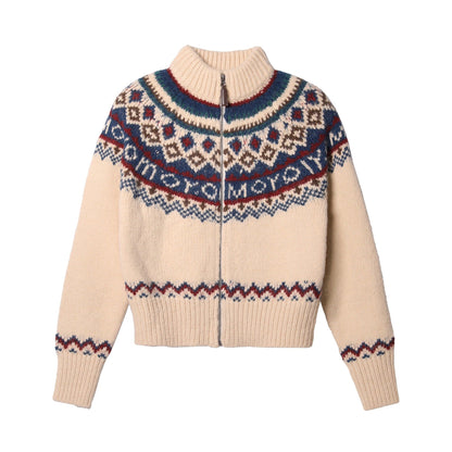 Women's High Neck Knit Sweater