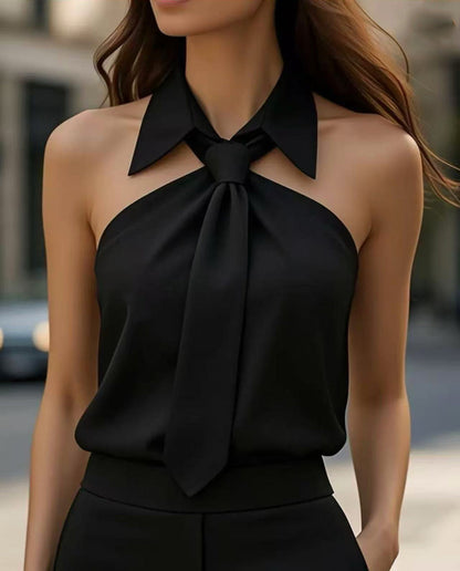 Kimberly® | Women'S Blouse With Bow Collar And Elegant Cut