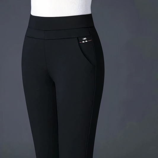 Jimena® | High-Waisted Stretch Trousers