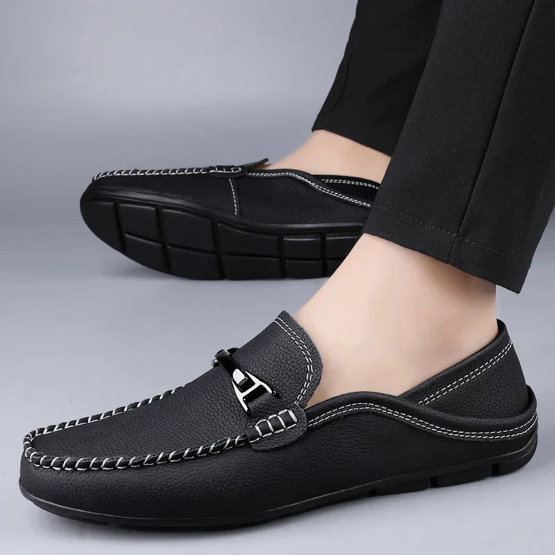J&R Leather Loafers