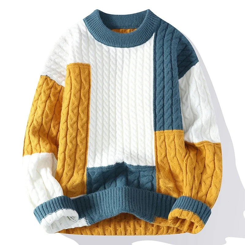 Fiona® | Casual color block women's sweater