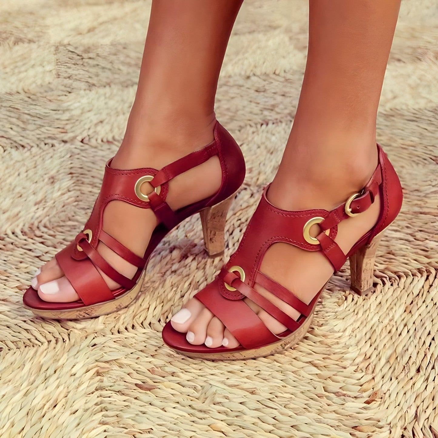 Esther® | Trendy Open Toe Sandals