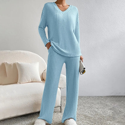 Adela | Cozy knitted two-piece suit