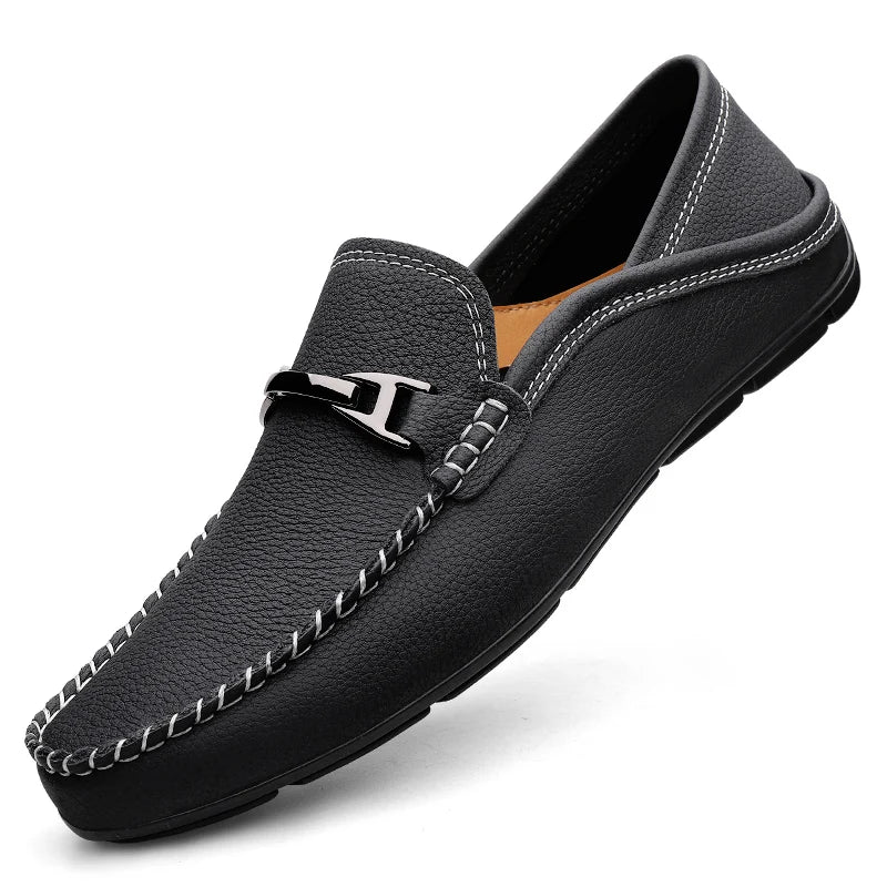 J&R Leather Loafers