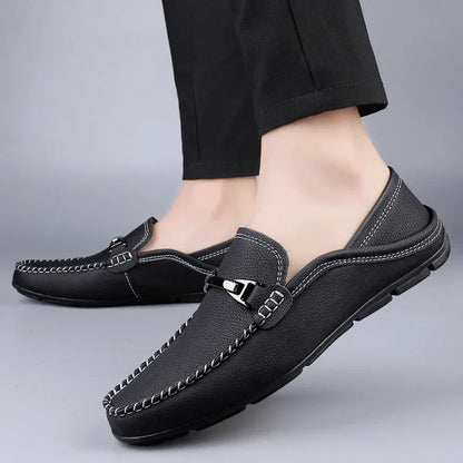 J&R Leather Loafers