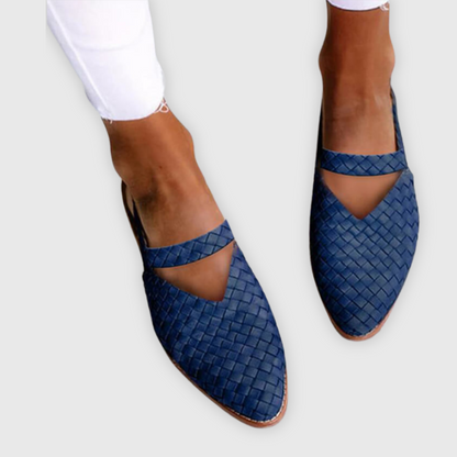 Catalina® | Braided women's leather sandals