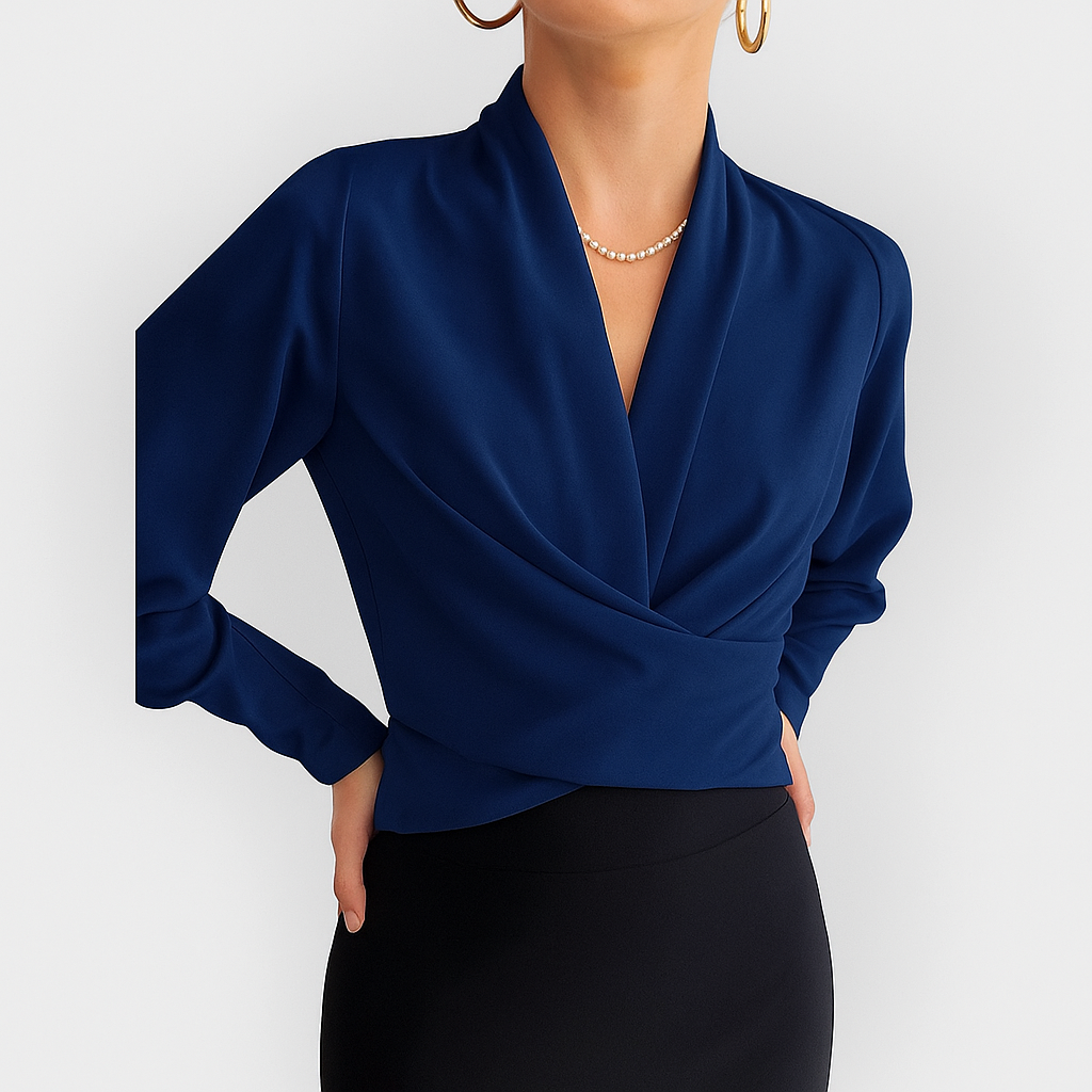 Antonia® | Elegant ladies blouse with puff sleeves