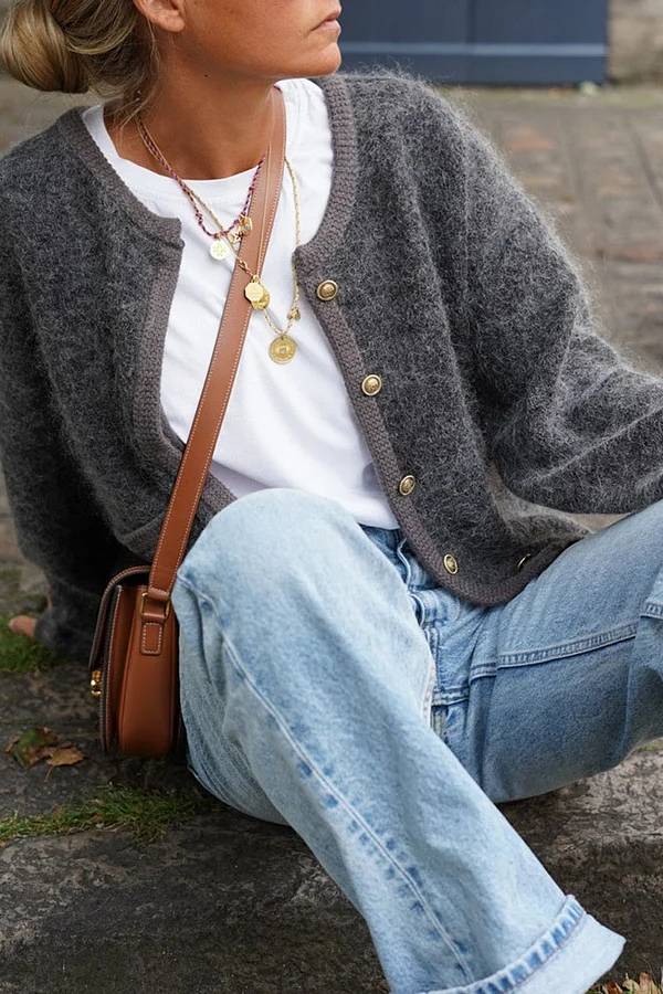 Pandora® | Cozy seahorse cardigan for women