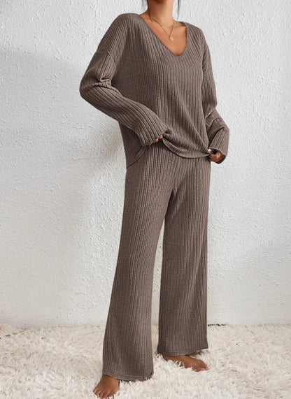 Adela | Cozy knitted two-piece suit